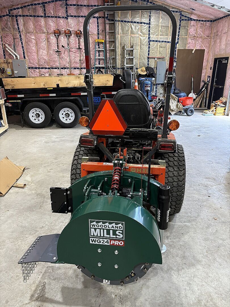 Impressive stump grinder